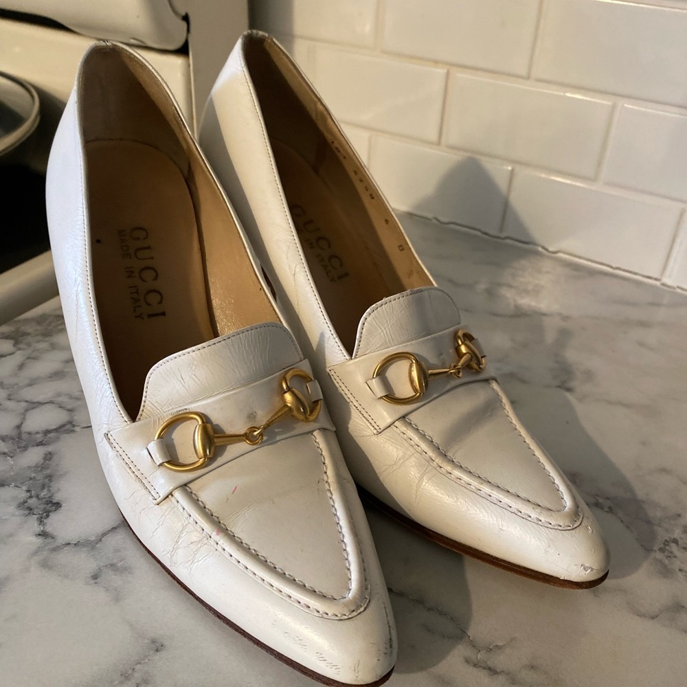 Vintage Gucci Horsebuckle Heels
